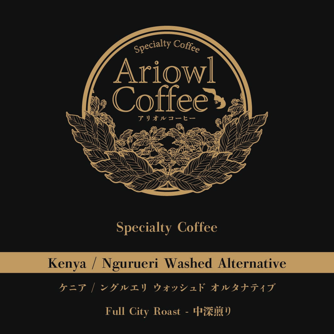 🇰🇪Kenya / Ngurueri Washed Alternative 中深煎り