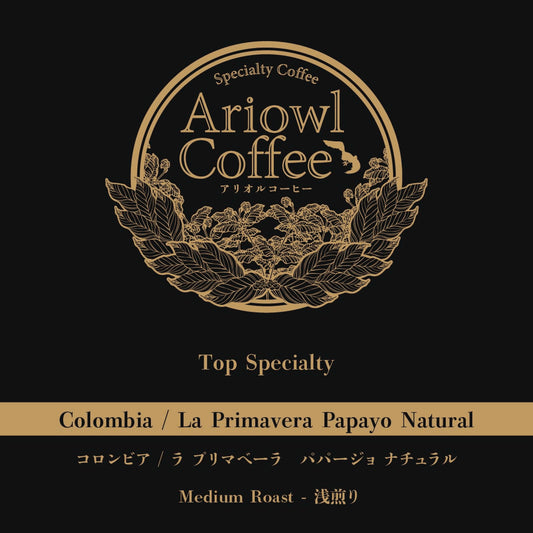 🇨🇴Colombia / La Primavera Papayo Natural 浅煎り