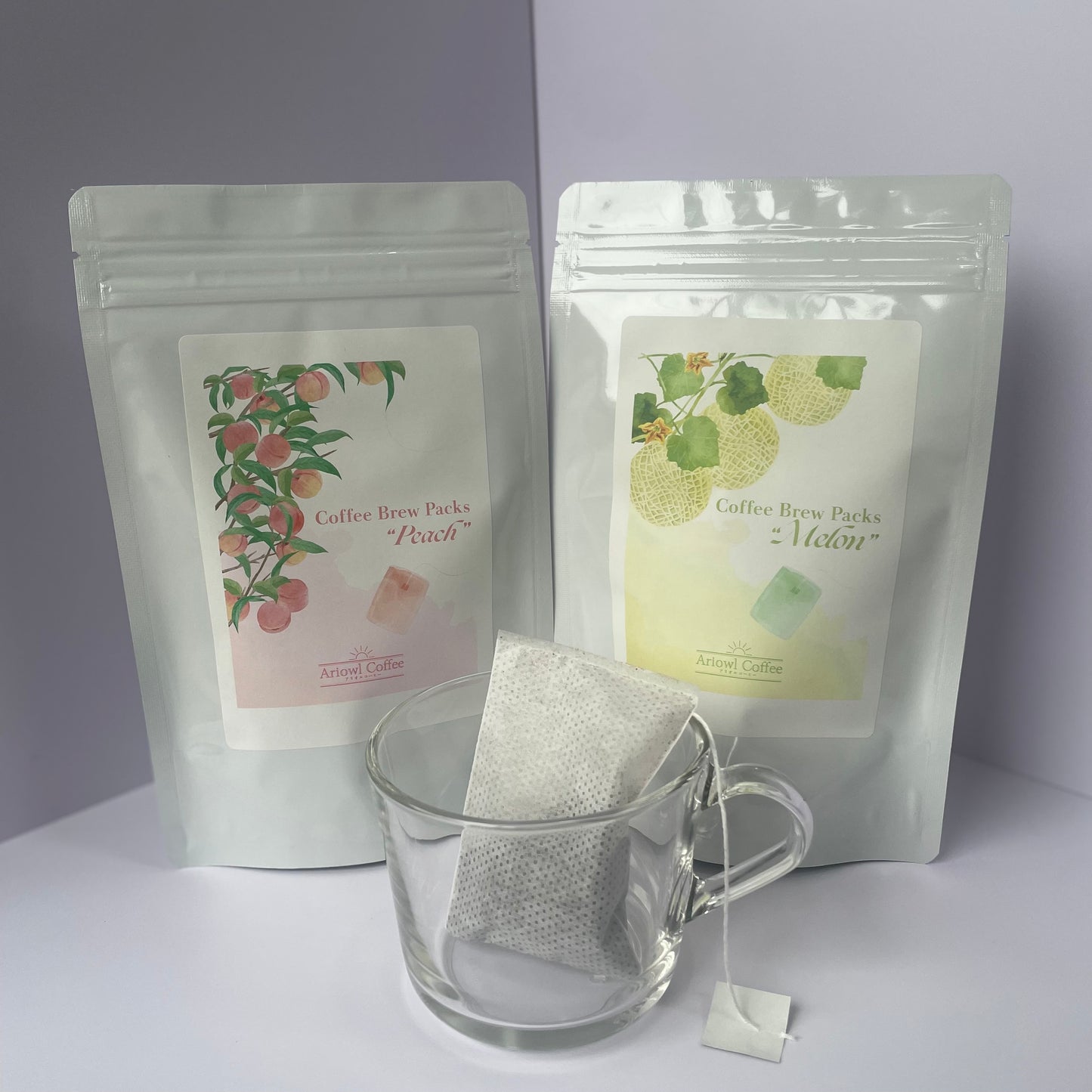 Coffee Brew Packs "Melon & Peach" / コーヒーパックタイプ