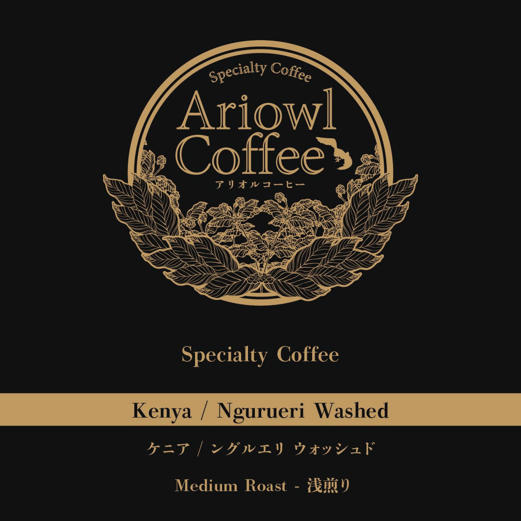 🇰🇪Kenya / Ngurueri Washed 浅煎り